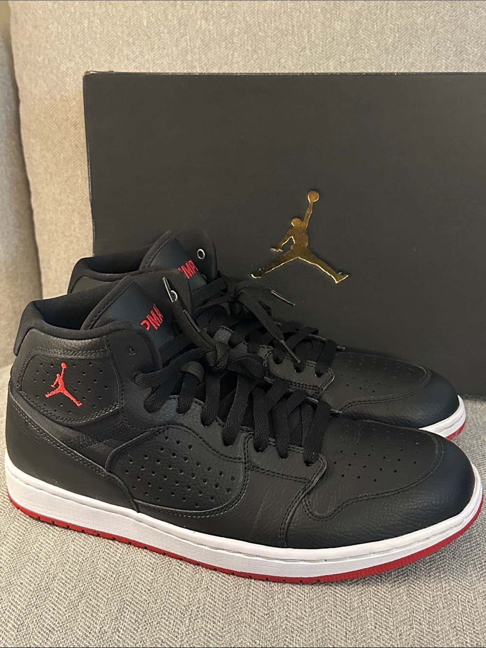 Nike Air Jordan Access sneakers Black and Red